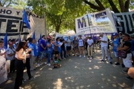 Fuerte reclamo social en el centro platense