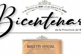 A su manera, el Gobierno bonaerense hizo su "Doodle" para recordar el Bicentenario de la Provincia