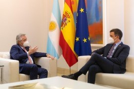 Alberto Fernández en España: se reunió con el Rey Felipe VI y con el presidente Pedro Sánchez