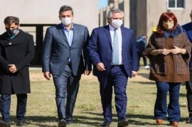 Aniversario de Ensenada: fuerte gesto de unidad entre el presidente, CFK, Kicillof y Massa