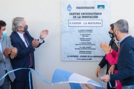La Matanza: el presidente Alberto Fernández puso en marcha el Centro Universitario de la Innovación