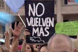 ¿Qué pasó con el "No Vuelven Más"?