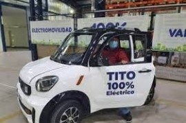 Tito el auto eléctrico argentino fabricado en San Luis