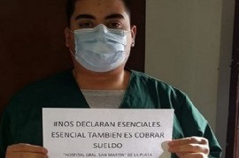 "Háganse cargo": la campaña que inició el Sindicato de Salud Pública en reclamo del pago de salarios