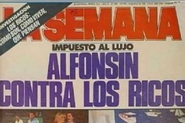 El impuesto al lujo que Raúl Alfonsín impulsó en su presidencia molestó a "los de siempre"