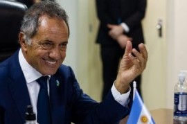 El exgobernador bonaerense y embajador en Brasil, Daniel Scioli, pidió "no subestimar al presidente"
