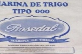 Prohibieron en todo el territorio bonaerense a "Rosedal", harina elaborada por Molino Suipacha S.A.