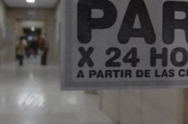 Se cumple una nueva jornada de paro de médicos en los hospitales públicos bonaerenses