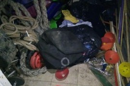A 30 metros de la Comisaría 1ra, robaron en el Gimnasio Municipal donde funciona Berisso Rugby Club