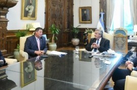 El Presidente recibió a los principales referentes de la empresa ExponenciAR