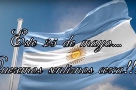 Conmovedora iniciativa de un Centro de Formación Laboral de Quilmes para festejar el 25 de Mayo