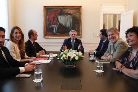 El presidente Alberto Fernández se reunió en Casa Rosada con su Consejo de Asesores