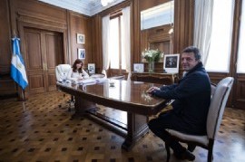 En su último día como presidente de Diputados, Massa fue al despacho de CFK para repasar su plan
