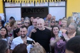 Rodríguez Larreta recorrió la Primera Sección Electoral bonaerense y denunció aprietes