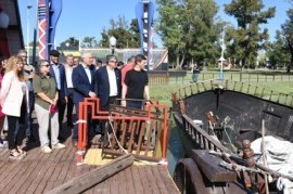 Astillero Río Santiago pondrá en valor patrimonial el barco y el tren de la República de los Niños