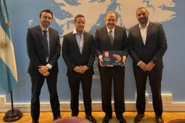Empresarios pesqueros de Chubut fueron recibidos en España por el embajador Ricardo Alfonsín