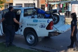 Detienen en Ensenada a un hombre que robó una moto en la esquina de 1 y 50, en La Plata