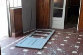 Hubo una pérdida de gas con explosión en una comisaría de General Belgrano: tres efectivos afectados