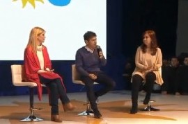 Axel Kicillof cerró su campaña junto a Cristina Kirchner: "En la provincia necesitamos producción"