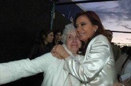 Ofelia Wilhelm, madre de la ex presidente Cristina Fernández de Kirchner, internada en grave estado