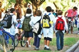 Debido al acuerdo alcanzado con los docentes, las clases en la Provincia comenzaron con normalidad