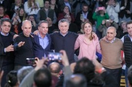 Las lágrimas formaron parte del cierre de campaña de Macri y Vidal en territorio bonaerense