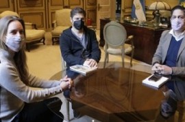 Kicillof y el ministro Trotta analizaron detalles del regreso a las aulas en territorio bonaerense