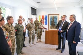 El presidente Fernández auditó a las Fuerzas Armadas sobre el control y prevención del Coronavirus