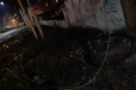 Robo de cables en La Plata, un delito que no se detiene: atraparon a cuatro ladrones en Tolosa