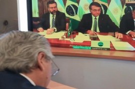 Los presidentes Fernández y Bolsonaro se prometieron amistad diplomática y comercial