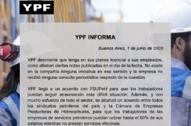 YPF: un sindicalista dijo que escuchó a Nielsen decir que iba a recortar puestos de trabajo