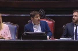 Axel Kicillof: "Anunciamos la reestructuración de la deuda en consonancia con el Gobierno nacional"
