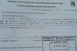 Internas en el PJ de La Plata: un sector presentó lista que no cuenta con "corruptos ni traidores"