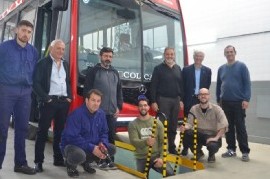 La Plata: Ingeniería avanza en la reconversión de colectivos en unidades 100% eléctricas