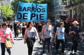 Sin acuerdo con el Gobierno nacional: Barrios de Pie y Unidad Piquetera movilizarán a Plaza de Mayo