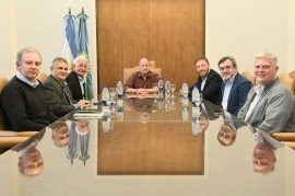 El Jefe de Gabinete bonaerense recibió a representantes de cámaras empresariales