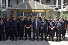 El ministro Cristian Ritondo encabezó el acto de asunción de nuevos jefes policiales bonaerenses