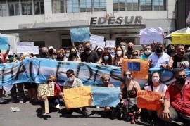 Una intendenta interina encabezó las protestas contra Edesur por los cortes de luz