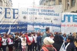 El Gobierno bonaerense anuló los sumarios administrativos a docentes que pararon en la gestión Vidal