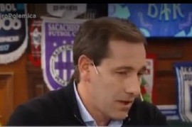 Julio Garro y un mal paso en "Polémica en el Bar"