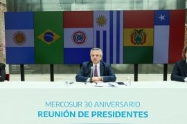 Treinta años de MERCOSUR: el presidente Alberto Fernández lo conmemoró junto a sus pares