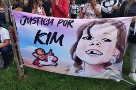 Conmovedor homenaje a Kím Gómez, la niña asesinada en un salvaje robo en La Plata
