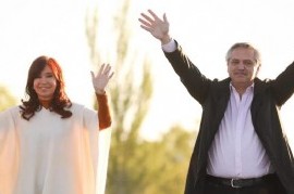 La fórmula presidencial Fernández-Fernández tuvo su acto por el Día de la Lealtad en La Pampa