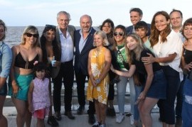 Ensenada: con la presencia del presidente Fernández, Secco inauguró el Paseo Costero de Punta Lara