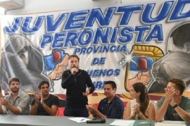 La Juventud Peronista de la provincia de Buenos Aires homenajeó a Néstor Kirchner en San Bernardo
