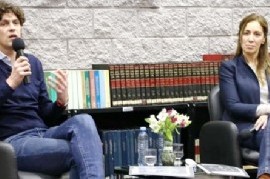 En busca del voto joven, la gobernadora Vidal "trajo importado" a Lousteau al territorio bonaerense
