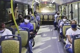 Aumento de casos de COVID-19: autoridades nacionales aconsejaron el uso de barbijo en el transporte