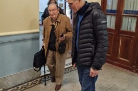 Antonio Ángel Cadenas tiene 100 años y volvió a la Facultad donde se graduó como Ingeniero