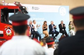 El Gobierno presentó el primer Seguro Nacional de Bomberos Voluntarios