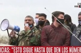 Temerario mensaje policial: "Si el gobernador no puede solucionar esto, que dé un paso al costado"